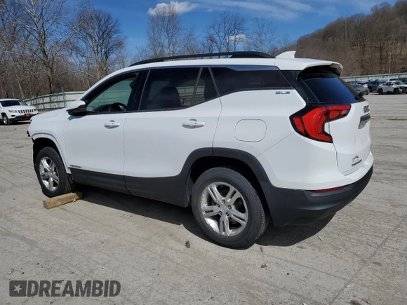 2020 GMC Terrain SLE z VIN 3GKALTEV5LL306303, wystawiony jako Copart lot #50384115 z przebiegiem Nie podano mil oraz Szkoda całkowita • Salvage title. Historia ofert i sprzedaży dostępna na DreamBid. Obrazek 2.