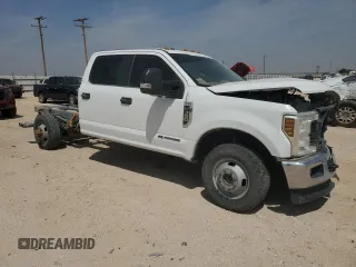 2019 Ford F-350 XL with VIN 1FD8W3HT0KED39375, listed as a Copart auction lot 54328835 with Not provided miles and Salvage title. Bid and sale history available at DreamBid. Image 4.