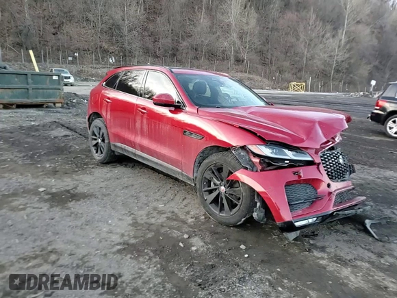 2023 Jaguar F-Pace S with VIN SADCJ2EX9PA712110, listed as a Copart auction lot 42532055 with 18,990 mi miles and Salvage title. Bid and sale history available at DreamBid. Image 14.