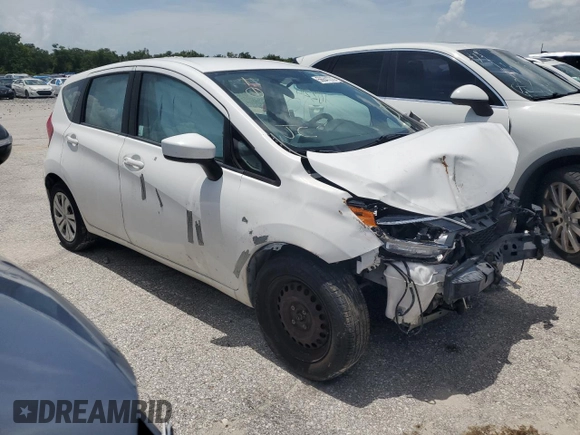 2017 Nissan Note SV with VIN 3N1CE2CP5HL355721, listed as a Copart auction lot 56641275 with 102,214 mi miles and Clean title. Bid and sale history available at DreamBid. Image 4.