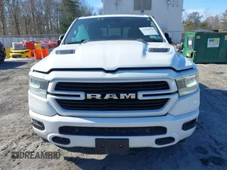 2022 Ram 1500 Laramie with VIN 1C6SRFJTXNN237199, listed as a IAAI auction lot 41705536 with 35,143 mi miles and . Bid and sale history available at DreamBid. Image 12.