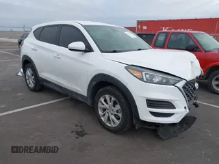 2020 Hyundai Tucson SE with VIN KM8J2CA41LU213551, listed as a IAAI auction lot 41393918 with 68,142 mi miles. Bid and sale history available at carsss.com. Image 1.