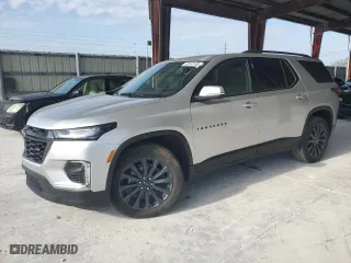 2022 Chevrolet Traverse RS with VIN 1GNERJKW0NJ101955, listed as a Copart auction lot 52910195 with 18,522 mi miles and Clean Title. Bid and sale history available at carsss.com. Image 1.