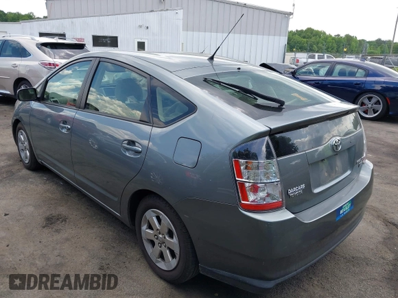 2005 Toyota Prius with VIN JTDKB20U453002616, listed as a IAAI auction lot 42170072 with 225,431 mi miles. Bid and sale history available at carsss.com. Image 3.