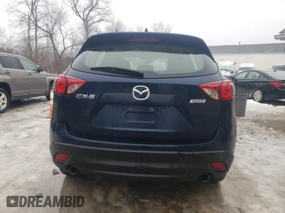 2014 Mazda CX-5 Sport with VIN JM3KE2BE7E0407309, listed as a Copart auction lot 43612455 with 152,510 mi miles and Salvage Title. Bid and sale history available at carsss.com. Image 6.