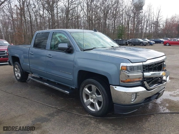 2016 Chevrolet Silverado 1500 LT with VIN 3GCUKREC5GG234224, listed as a IAAI auction lot 41833844 with 122,849 mi miles. Bid and sale history available at carsss.com. Image 1.