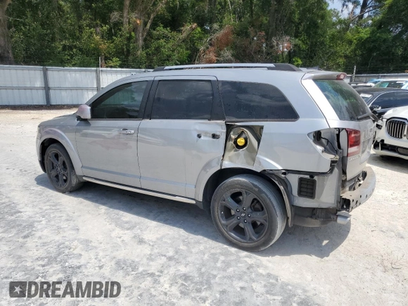 2018 Dodge Journey Crossroad z VIN 3C4PDCGG6JT504869, wystawiony jako Copart lot #57463435 z przebiegiem 87 072 mil mil oraz Szkoda całkowita • Salvage title. Historia ofert i sprzedaży dostępna na DreamBid. Obrazek 2.