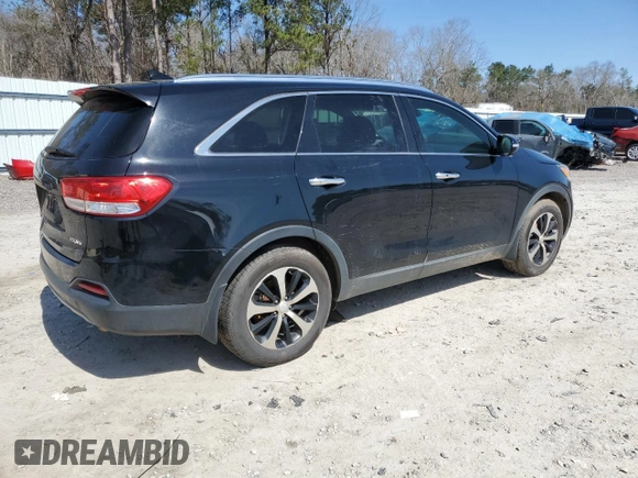 2017 Kia Sorento EX V6 with VIN 5XYPH4A59HG302756, listed as a Copart auction lot 49394315 with 207,366 mi miles and Clean Title. Bid and sale history available at carsss.com. Image 3.