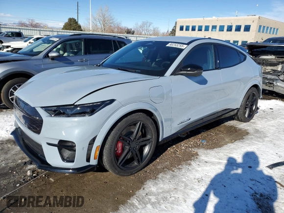 2024 Ford Mustang Mach-E GT with VIN 3FMTK4SXXRMA20187, listed as a Copart auction lot 88253255 with 3,464 mi miles and Salvage Title. Bid and sale history available at DreamBid. Image 1.