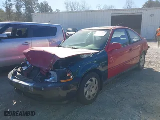 1996 Honda Civic EX with VIN 1HGEJ8140TL022491, listed as a IAAI auction lot 41679097 with 428,525 mi miles. Bid and sale history available at carsss.com. Image 2.