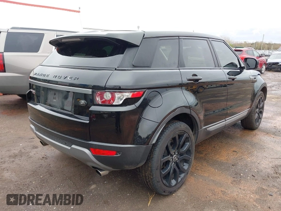 2013 Land Rover Range Rover Evoque Pure Plus with VIN SALVP2BG0DH824765, listed as a IAAI auction lot 41947582 with 101,854 mi miles and . Bid and sale history available at DreamBid. Image 4.