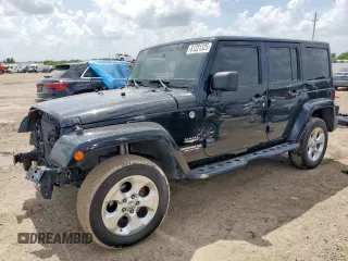 2015 Jeep Wrangler Unlimited Sahara with VIN 1C4BJWEG4FL668339, listed as a Copart auction lot 61221325 with 117,887 mi miles and Salvage title. Bid and sale history available at DreamBid. Image 1.