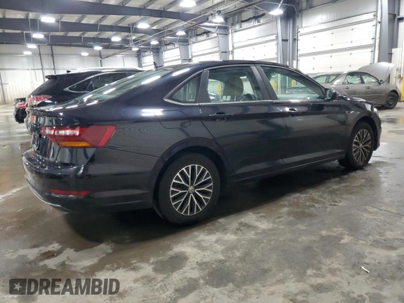 2019 Volkswagen Jetta SEL z VIN 3VWE57BU2KM005035, wystawiony jako Copart lot #54250765 z przebiegiem 134 881 mil mil oraz Szkoda całkowita • Salvage title. Historia ofert i sprzedaży dostępna na DreamBid. Obrazek 3.