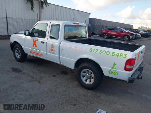 2009 Ford Ranger XL with VIN 1FTYR14D99PA20201, listed as a IAAI auction lot 41581920 with 250,740 mi miles. Bid and sale history available at carsss.com. Image 3.