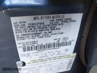 2005 Ford Freestyle SEL with VIN 1FMDK02105GA06621, listed as a IAAI auction lot 42008979 with 230,861 mi miles. Bid and sale history available at carsss.com. Image 8.