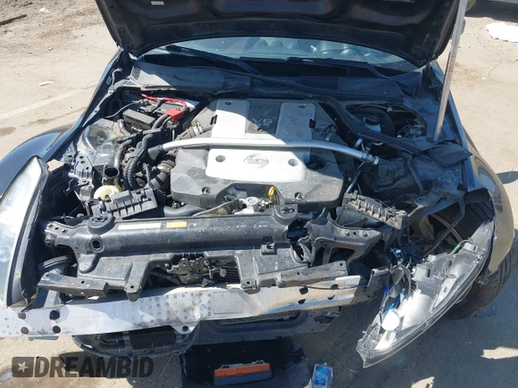 2008 Nissan 350Z Grand Touring with VIN JN1BZ34EX8M750793, listed as a IAAI auction lot 42093716 with 124,386 mi miles. Bid and sale history available at carsss.com. Image 10.