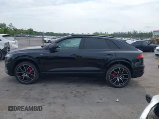 2022 Audi Q8 Premium Plus with VIN WA1EVBF18ND007050, listed as a IAAI auction lot 41863552 with 18,523 mi miles. Bid and sale history available at carsss.com. Image 14.