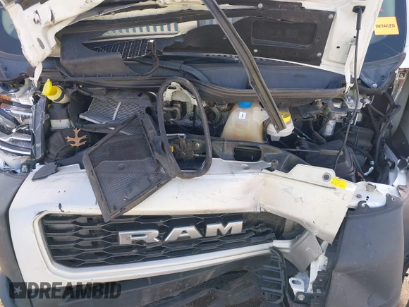 2020 Ram ProMaster Cargo with VIN 3C6TRVDG4LE128073, listed as a IAAI auction lot 41094130 with Not Provided miles and . Bid and sale history available at carsss.com. Image 10.