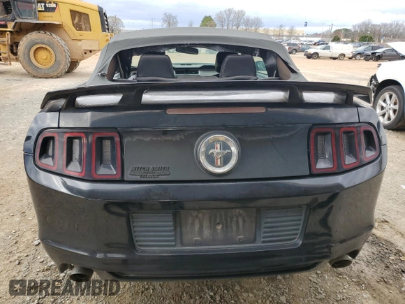 2014 Ford Mustang V6 with VIN 1ZVBP8EM4E5215516, listed as a Copart auction lot 49997685 with 142,980 mi miles and Salvage Title. Bid and sale history available at carsss.com. Image 6.
