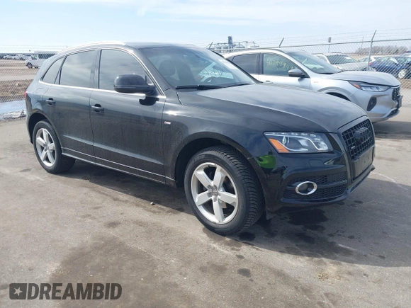 2012 Audi Q5 3.2L Premium Plus with VIN WA1DKAFPXCA086111, listed as a IAAI auction lot 41795670 with 123,436 mi miles. Bid and sale history available at carsss.com. Image 1.