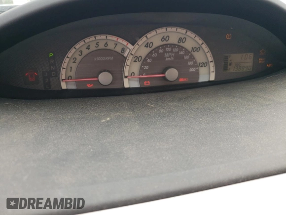 2008 Toyota Yaris with VIN JTDBT923484016654, listed as a Copart auction lot 51932125 with 138,890 mi miles and Salvage Title. Bid and sale history available at DreamBid. Image 9.