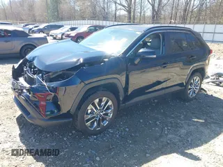2020 Toyota RAV4 XLE Premium with VIN 2T3C1RFV3LC049230, listed as a IAAI auction lot 41828346 with 62,820 mi miles. Bid and sale history available at carsss.com. Image 2.