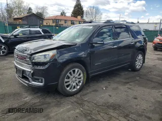 2015 GMC Acadia Denali with VIN 1GKKVTKD5FJ234329, listed as a Copart auction lot 53916065 with 109,903 mi miles and Salvage Title. Bid and sale history available at carsss.com. Image 1.