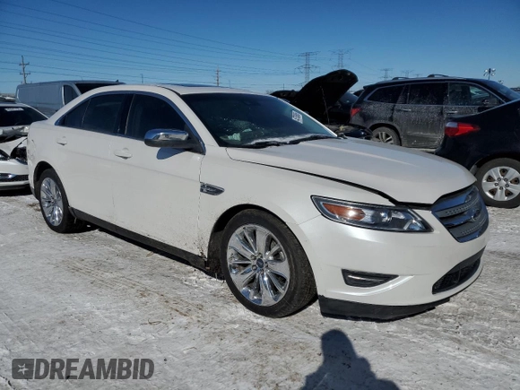 2011 Ford Taurus Limited with VIN 1FAHP2JW6BG148859, listed as a Copart auction lot 45736365 with 153,194 mi miles and Salvage title. Bid and sale history available at DreamBid. Image 4.