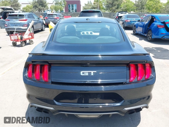 2018 Ford Mustang GT with VIN 1FA6P8CF6J5145784, listed as a IAAI auction lot 42396064 with 47,535 mi miles and . Bid and sale history available at DreamBid. Image 16.