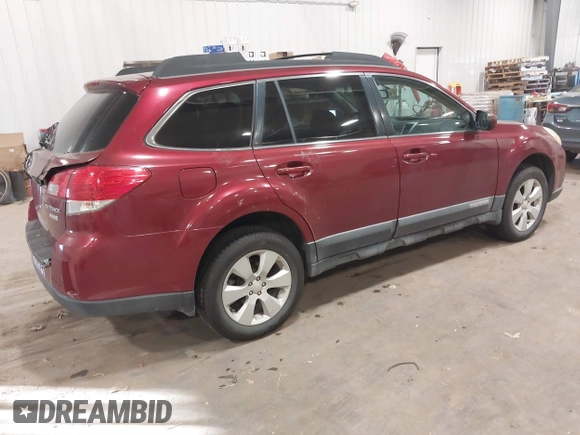 2011 Subaru Outback Premium z VIN 4S4BRBCC3B3337811, wystawiony jako IAAI lot #40992134 z przebiegiem 169 123 mil mil oraz . Historia ofert i sprzedaży dostępna na DreamBid. Obrazek 4.