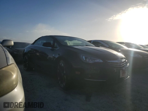 2018 Buick Cascada Sport Touring with VIN W04WJ3N56JG053821, listed as a Copart auction lot 73950164 with Not Provided miles and Non Repairable. Bid and sale history available at DreamBid. Image 4.