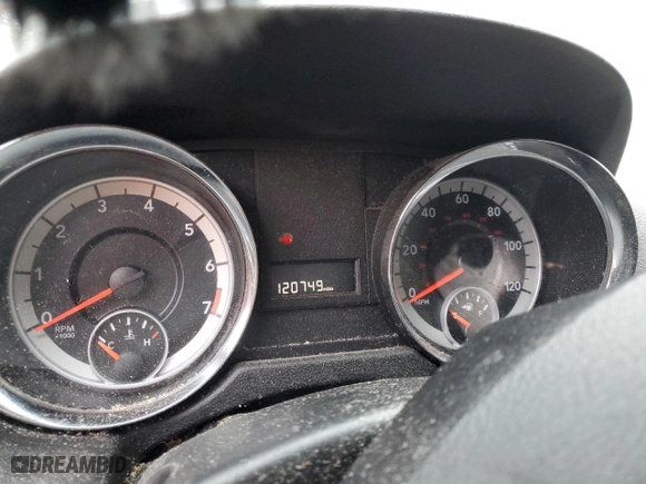 2016 Dodge Grand Caravan Canada Value Package with VIN 2C4RDGBGXGR130222, listed as a Copart auction lot 74688074 with 120,749 mi miles and Salvage Title. Bid and sale history available at carsss.com. Image 9.