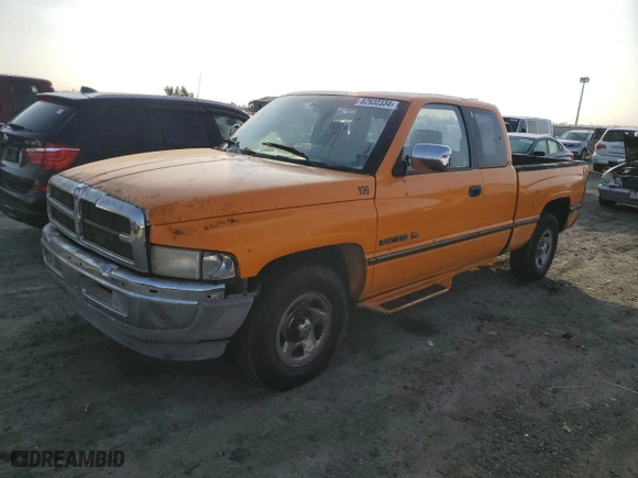 1996 Dodge Ram 1500 with VIN 3B7HC13Z6TG102221, listed as a Copart auction lot 82932334 with 226,576 mi miles and Clean Title. Bid and sale history available at carsss.com. Image 1.