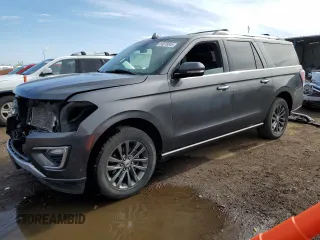 2020 Ford Expedition Max Limited с VIN 1FMJK2AT1LEA10140, выставлен на аукционе Copart как лот 54876845 с пробегом 112 083 миль миль и Списание • Salvage title. История ставок и продаж доступна на DreamBid. Изображение 1.
