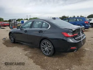 2019 BMW 3 Series 330i xDrive with VIN WBA5R7C5XKFH08171, listed as a Copart auction lot 57404905 with 45,340 mi miles and Salvage title. Bid and sale history available at DreamBid. Image 2.