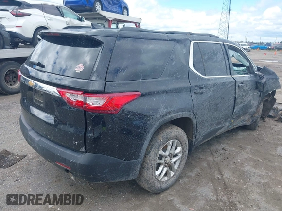 2021 Chevrolet Traverse LT Cloth with VIN 1GNERGKW1MJ129779, listed as a IAAI auction lot 39818022 with 61,802 mi miles and . Bid and sale history available at DreamBid. Image 4.
