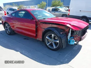 2017 Ford Mustang V6 with VIN 1FA6P8AM7H5266142, listed as a IAAI auction lot 41993504 with 53,107 mi miles and . Bid and sale history available at carsss.com. Image 1.