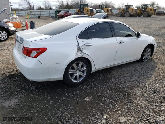 2007 Lexus ES 350 with VIN JTHBJ46G672125437, listed as a Copart auction lot 45929275 with 156,948 mi miles and Salvage Title. Bid and sale history available at carsss.com. Image 3.
