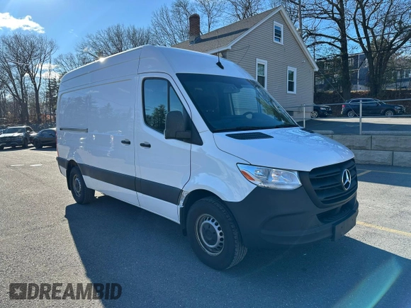 2021 Mercedes-Benz Sprinter with VIN W1Y4DBHYXMT046916, listed as a Copart auction lot 83578274 with 165,659 mi miles and Clean Title. Bid and sale history available at DreamBid. Image 4.