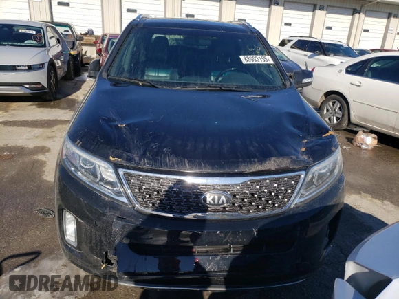 2014 Kia Sorento SX with VIN 5XYKW4A7XEG488904, listed as a Copart auction lot 88903155 with 129,983 mi miles and Salvage Title. Bid and sale history available at carsss.com. Image 5.