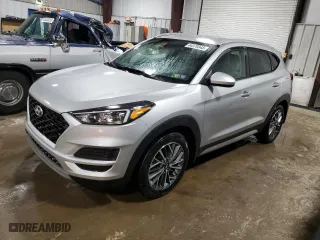 2020 Hyundai Tucson SEL with VIN KM8J3CAL1LU186808, listed as a Copart auction lot 44379343 with 34,778 mi miles. Bid and sale history available at carsss.com. Image 1.