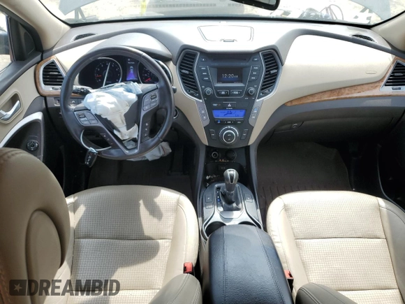 2014 Hyundai Santa Fe with VIN 5XYZU3LBXEG193009, listed as a Copart auction lot 60458575 with 151,230 mi miles and Salvage title. Bid and sale history available at DreamBid. Image 8.