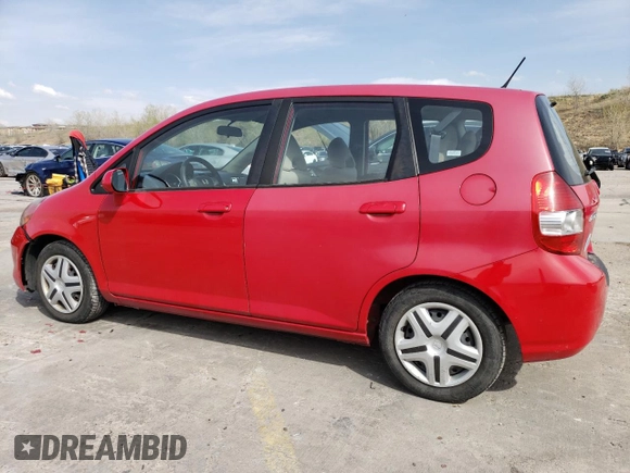 2007 Honda Fit with VIN JHMGD38457S067296, listed as a Copart auction lot 54094725 with 142,702 mi miles and Non Repairable. Bid and sale history available at carsss.com. Image 2.