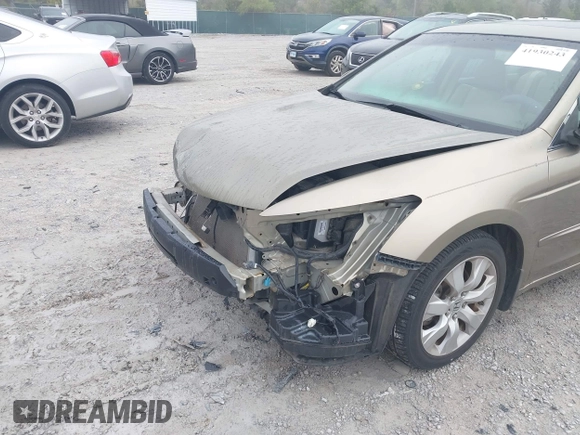 2010 Honda Accord EX-L with VIN 1HGCP3F80AA008264, listed as a IAAI auction lot 41930243 with 68,705 mi miles and . Bid and sale history available at DreamBid. Image 6.