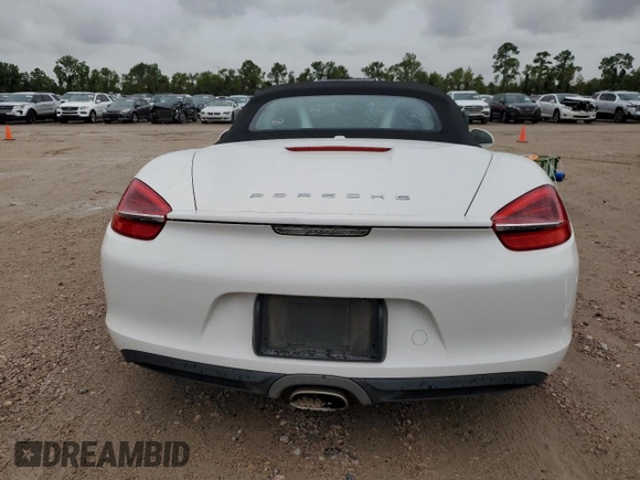 2013 Porsche Boxster z VIN WP0CA2A85DS110160, wystawiony jako Copart lot #63689574 z przebiegiem 32 678 mil mil oraz Szkoda całkowita • Salvage title. Historia ofert i sprzedaży dostępna na DreamBid. Obrazek 6.