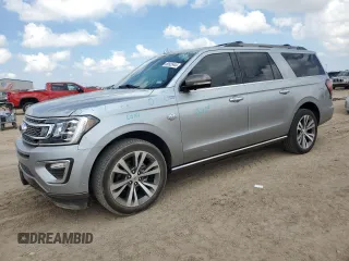 2020 Ford Expedition Max King Ranch with VIN 1FMJK1PT6LEA92254, listed as a Copart auction lot 68925444 with 76,506 mi miles and Clean Title. Bid and sale history available at DreamBid. Image 1.