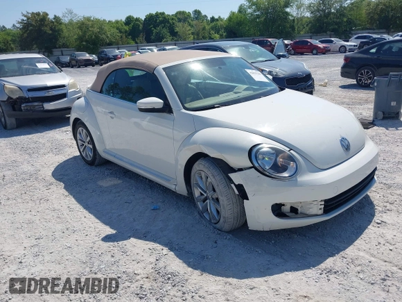 2013 Volkswagen Beetle 2.5L with VIN 3VW5P7AT3DM811617, listed as a IAAI auction lot 42055769 with 93,810 mi miles and . Bid and sale history available at DreamBid. Image 1.