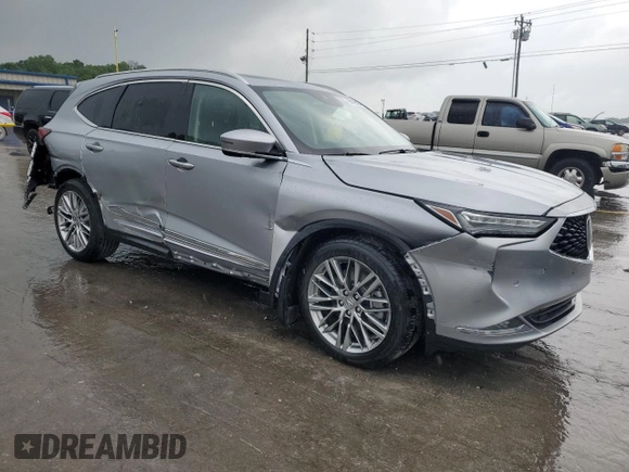 2022 Acura MDX Advance z VIN 5J8YE1H86NL043513, wystawiony jako Copart lot #57672405 z przebiegiem 52 931 mil mil oraz Szkoda całkowita • Salvage title. Historia ofert i sprzedaży dostępna na DreamBid. Obrazek 4.