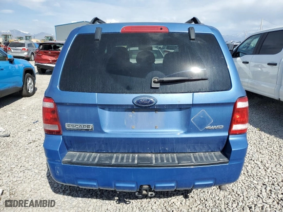 2009 Ford Escape XLT with VIN 1FMCU93G59KC45775, listed as a Copart auction lot 52766585 with 213,423 mi miles and Salvage Title. Bid and sale history available at carsss.com. Image 6.