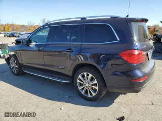 2016 Mercedes-Benz GL with VIN 4JGDF6EEXGA662143, listed as a Copart auction lot 76980574 with 0 mi miles and Salvage Title. Bid and sale history available at carsss.com. Image 2.